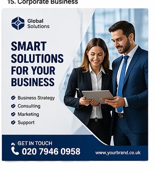 Corporate Business leaflet template